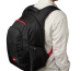 Case Logic Sporty DLBP-116 Black 40,6 cm (16") Étui sac à dos Noir