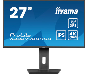 iiyama ProLite XUB2792UHSU-B6 écran plat de PC 68,6 cm (27") 3840 x 2160 pixels 4K Ultra HD LED Noir