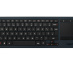 Logitech Illuminated Living-Room Keyboard K830 clavier RF sans fil AZERTY Français Noir