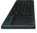 Logitech Illuminated Living-Room Keyboard K830 clavier RF sans fil AZERTY Français Noir