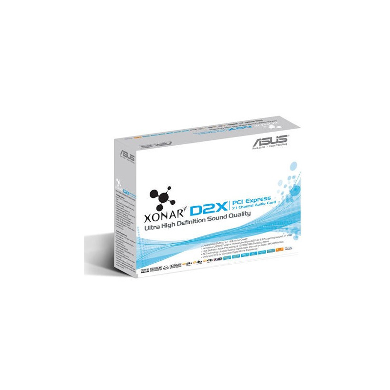 ASUS Xonar D2X Interne 7.1 canaux PCI-E