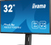iiyama ProLite XB3270QSU-B1 écran plat de PC 81,3 cm (32") 2560 x 1440 pixels Wide Quad HD LED Noir