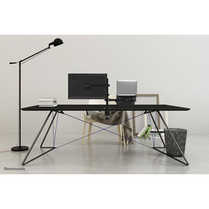 Neomounts FPMA-D550NOTEBOOK Support d'écran à fixer avec support pour ordinateur portable 10-32"