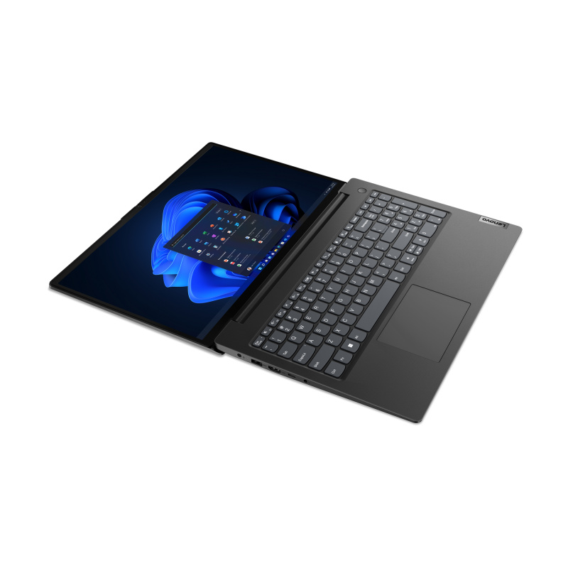 Lenovo V15 G4 AMN AMD Ryzen™ 3 7320U Ordinateur portable 39,6 cm (15.6") Full HD 8 Go LPDDR5-SDRAM 512 Go SSD Wi-Fi 6 (802.11ax) Windows 11 Home Français Noir