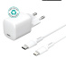 eSTUFF ES637500 chargeur d'appareils mobiles Smartphone, Tablette Blanc Secteur Charge rapide Intérieure