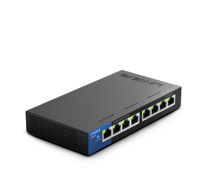 Linksys Switch 8 ports Gigabit Business à poser sur bureau (LGS108)