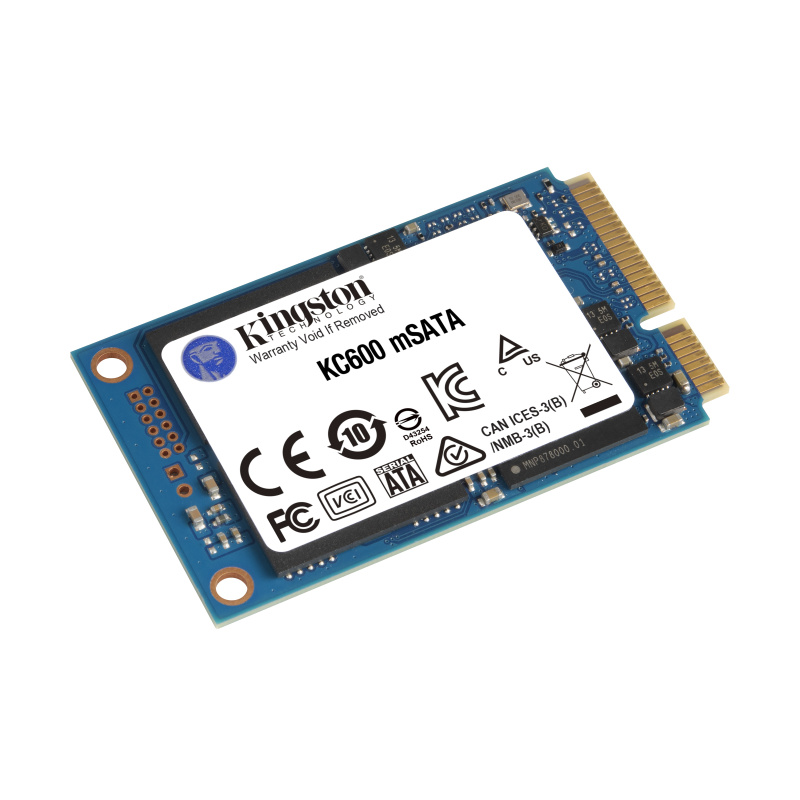 Kingston Technology SSD KC600 mSATA3 de 1 024 Go
