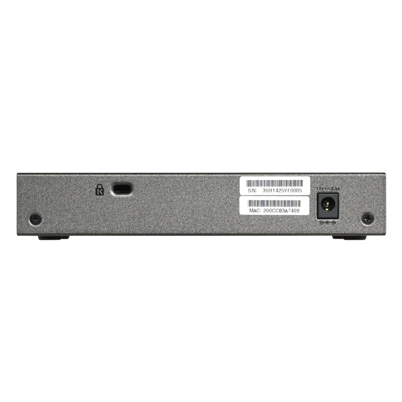 NETGEAR GS108E Géré Gigabit Ethernet (10/100/1000) Noir