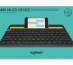 Logitech Bluetooth® Multi-Device Keyboard K480 clavier Universel AZERTY Français Noir
