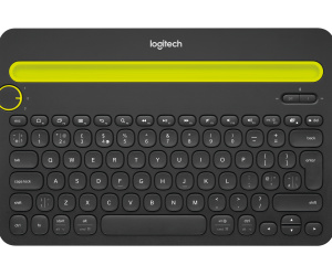 Logitech Bluetooth® Multi-Device Keyboard K480 clavier AZERTY Français Noir