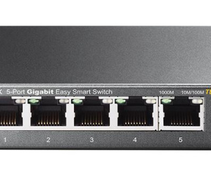 TP-Link TL-SG105E Géré L2 Gigabit Ethernet (10/100/1000) Noir