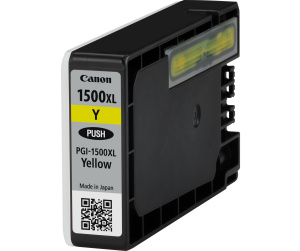 Canon Cartouche d'encre jaune haut rendement PGI-1500XL