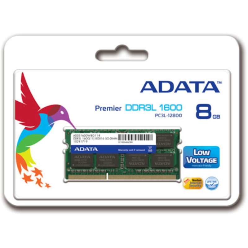 ADATA Premier module de mémoire 8 Go 1 x 8 Go DDR3L