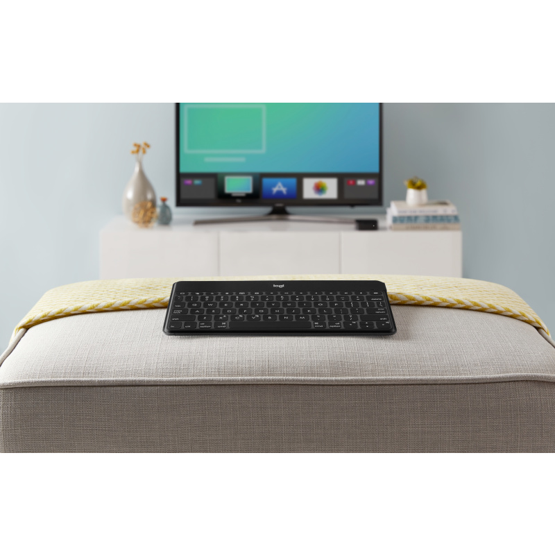 Logitech Keys-To-Go Noir Bluetooth AZERTY Français