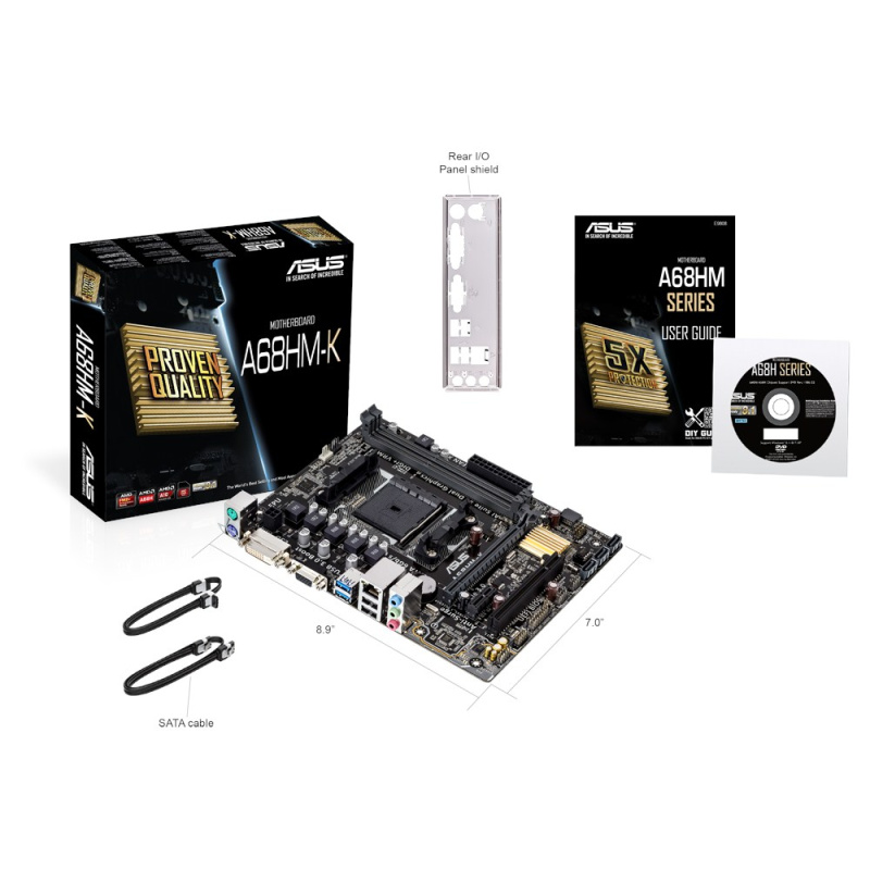 ASUS A68HM-K AMD A68 Socket FM2+ micro ATX