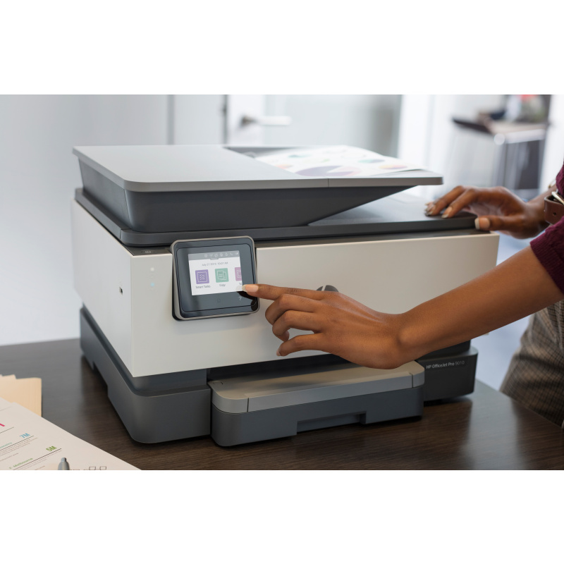 HP OfficeJet Pro 9010 Sans fil All-in-One Couleur Imprimante, Impression recto-verso; copieur, scanner