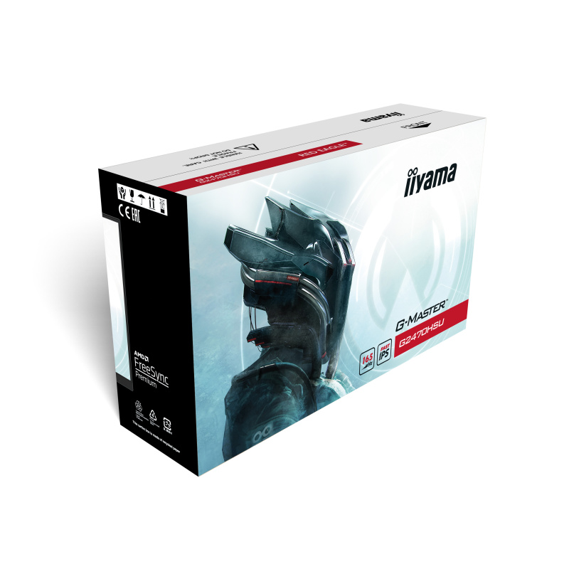 iiyama G-MASTER Red Eagle LED display 60,5 cm (23.8") 1920 x 1080 pixels Full HD Noir