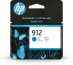 HP 912 Cartouche d'encre cyan authentique