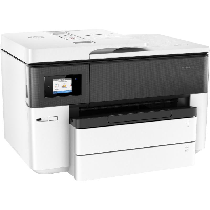 HP OfficeJet Pro 7740 Sans fil All-in-One Couleur Imprimante, Impression recto-verso; copieur, scanner