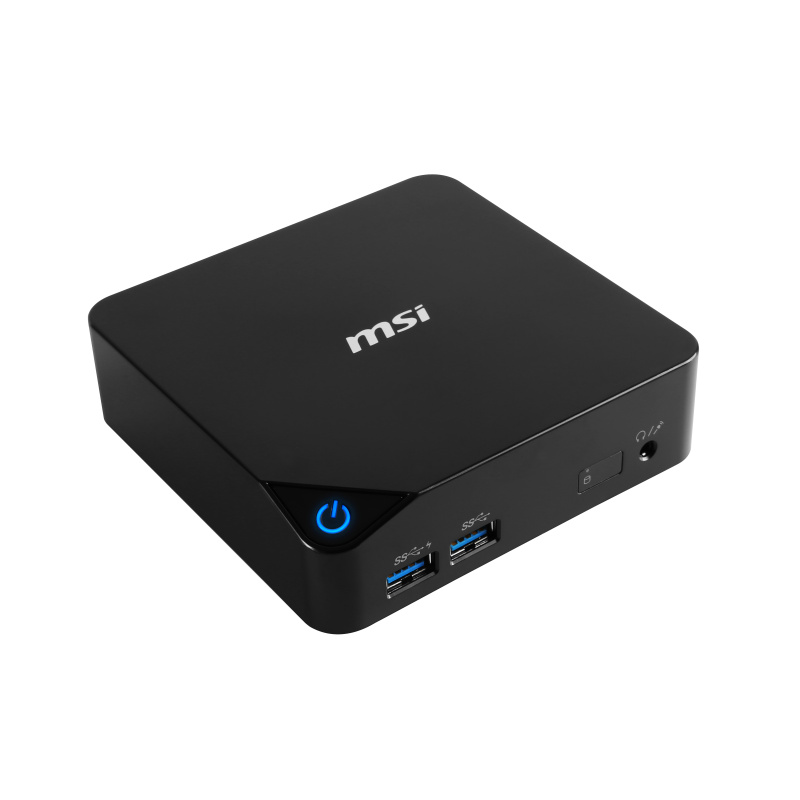 MSI CUBI-009BEU Noir 3805U BGA 1168 1,9 GHz