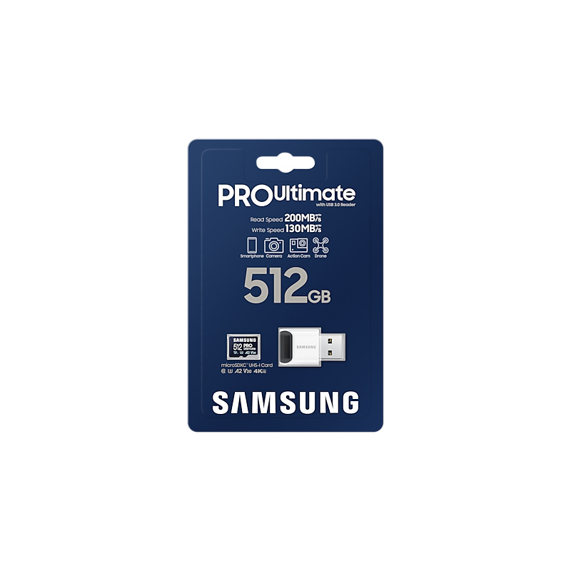Samsung MB-MY512SB/WW mémoire flash 512 Go MicroSDXC UHS-I