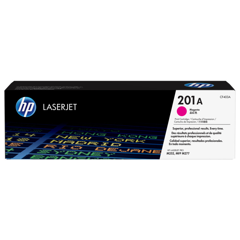 HP 201A toner LaserJet Magenta authentique