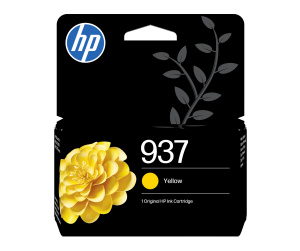 HP 937 Cartouche Encre Authentique Jaune