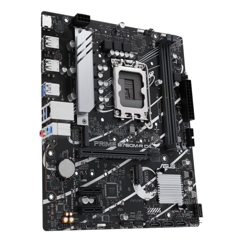 ASUS PRIME B760M-R D4 Intel B760 LGA 1700 micro ATX
