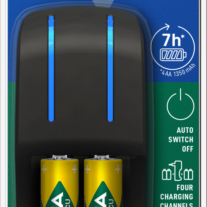 Varta Pocket Charger 2100 mAh chargeur de batterie Pile domestique Secteur