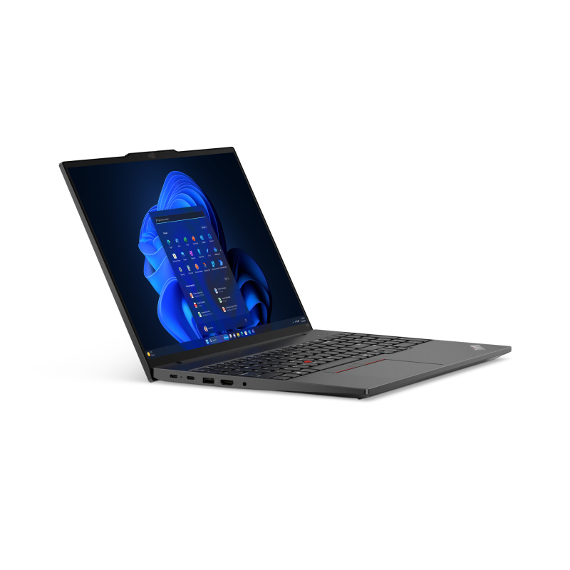 Lenovo ThinkPad E16 Gen 2 (AMD) AMD Ryzen™ 5 7535HS Ordinateur portable 40,6 cm (16") WUXGA 16 Go DDR5-SDRAM 512 Go SSD Wi-Fi 6E (802.11ax) Windows 11 Pro Français Noir