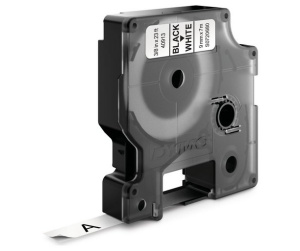 DYMO D1 - Standard Étiquettes - Noir sur blanc - 9mm x 7m