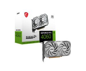 MSI VENTUS GeForce RTX 4060 2X WHITE 8G OC NVIDIA 8 Go GDDR6