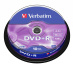 Verbatim DVD+R Matt Silver 4,7 Go 10 pièce(s)