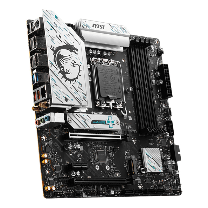 MSI B760M GAMING PLUS WIFI carte mère Intel B760 LGA 1700 micro ATX
