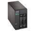 ASUS AS6102T NAS Intel® Celeron® N3050 2 Go DDR3L 0 To ADM Noir