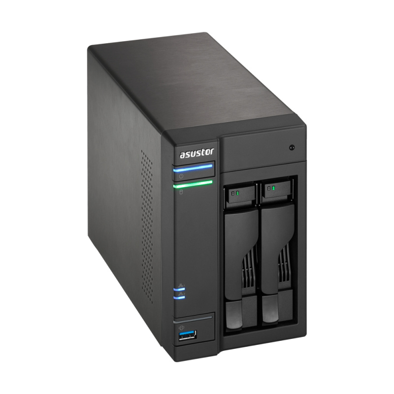 ASUS AS6102T NAS Intel® Celeron® N3050 2 Go DDR3L 0 To ADM Noir
