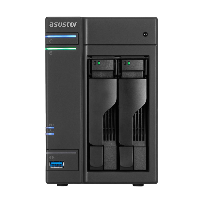 ASUS AS6102T NAS Intel® Celeron® N3050 2 Go DDR3L 0 To ADM Noir