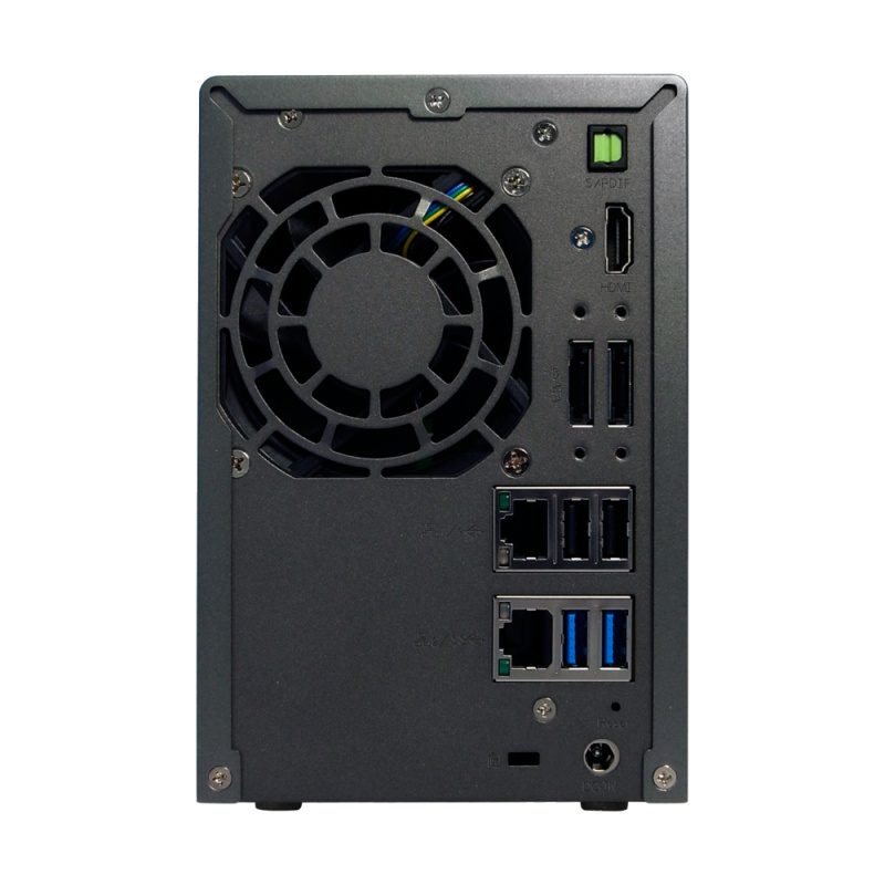 ASUS AS6102T NAS Intel® Celeron® N3050 2 Go DDR3L 0 To ADM Noir