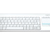 Logitech K400 Plus Tv clavier RF sans fil AZERTY Français Blanc