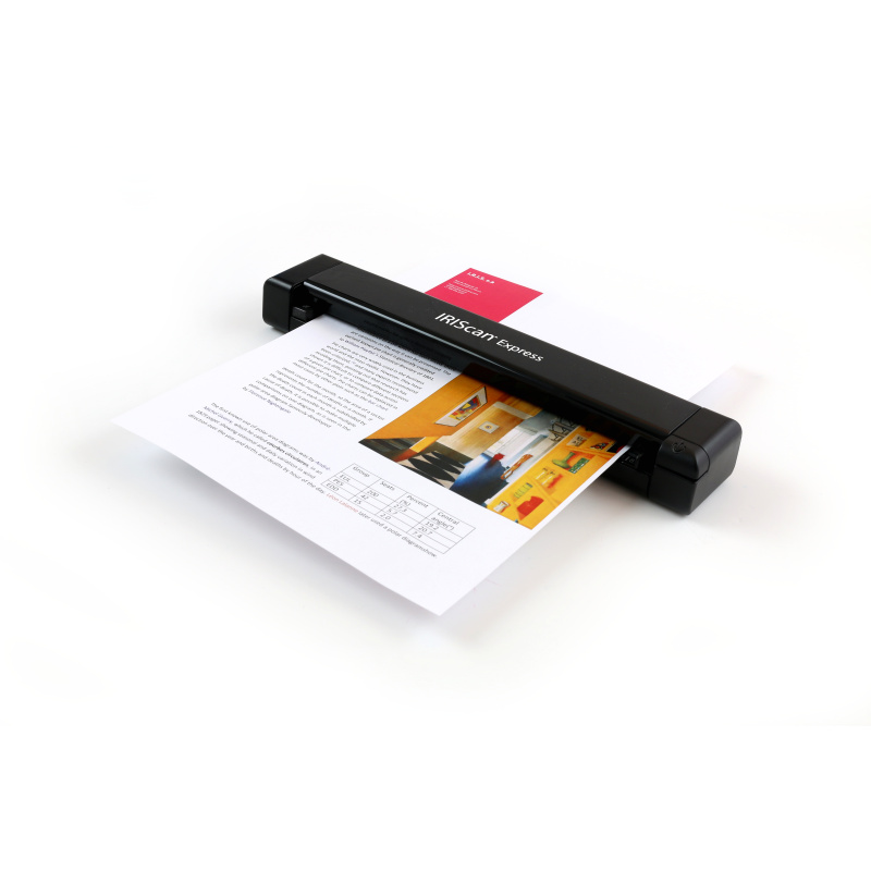 I.R.I.S. IRIScan Express 4 Alimentation papier de scanner 1200 x 1200 DPI A4 Noir