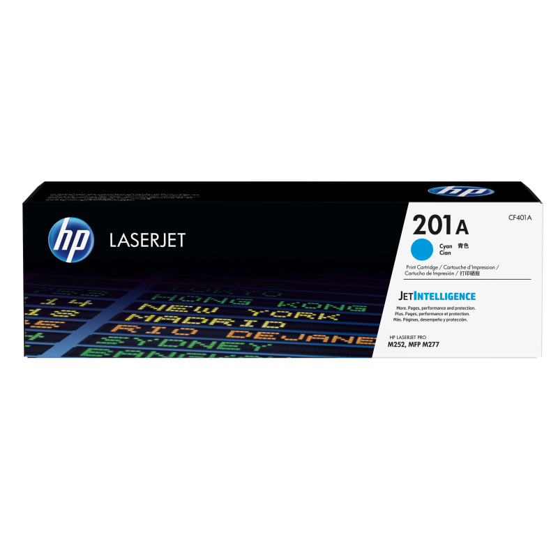 HP 201A toner LaserJet Cyan authentique