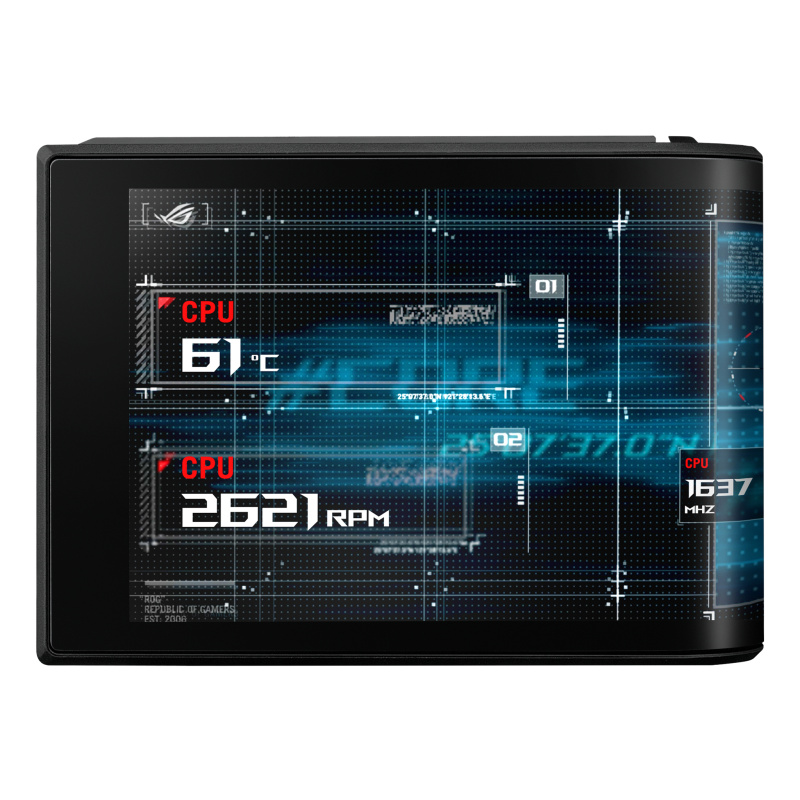 ASUS ROG Ryuo IV SLC 360 ARGB Processeur Refroidisseur de liquide tout-en-un 12 cm Noir
