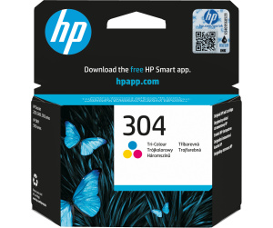 HP 304 Cartouche d’encre trois couleurs authentique