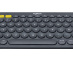 Logitech K380 Multi-Device clavier Bluetooth QWERTZ Allemand Gris