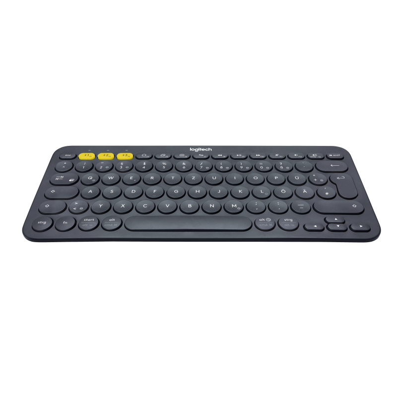 Logitech K380 Multi-Device clavier Bluetooth QWERTZ Allemand Gris
