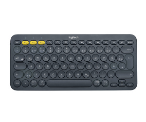 Logitech K380 Multi-Device clavier Bluetooth QWERTZ Allemand Gris