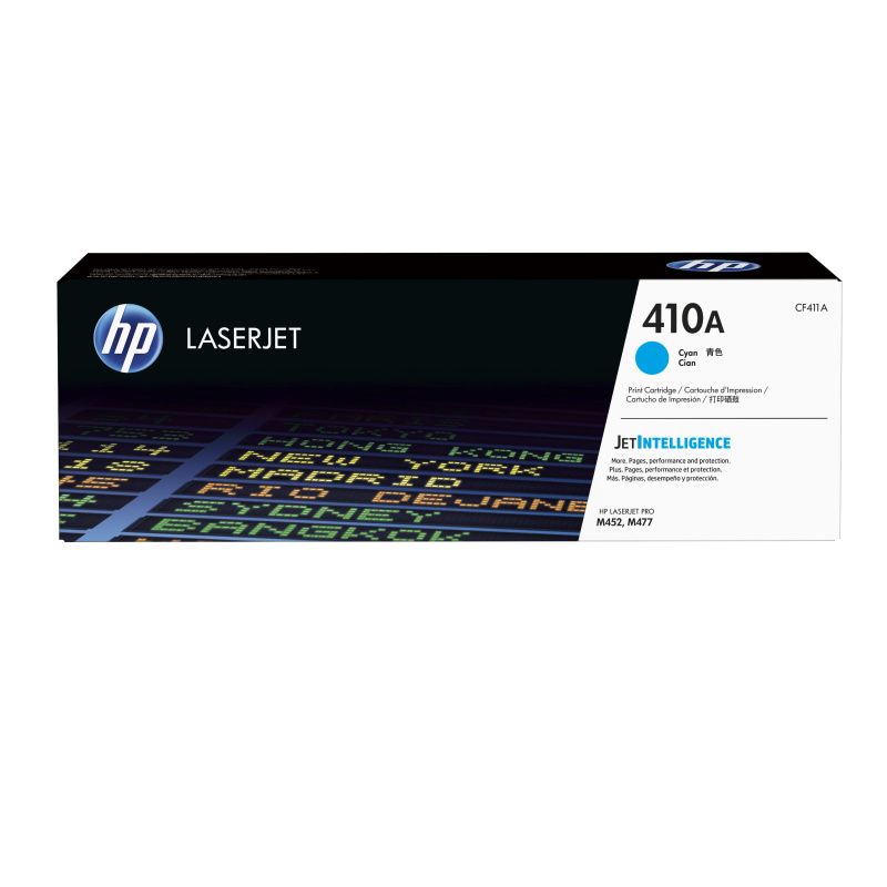 HP 410A toner LaserJet cyan authentique