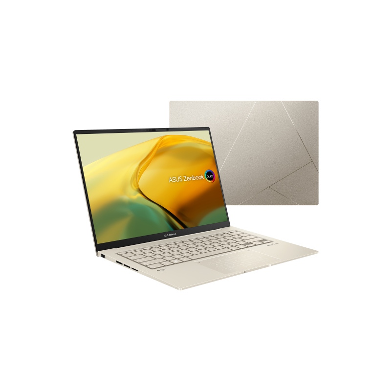 ASUS Zenbook 14X OLED UX3404VA-M9274W Intel® Core™ i7 i7-13700H Ordinateur portable 36,8 cm (14.5") 2.8K 16 Go LPDDR5-SDRAM 512 Go SSD Wi-Fi 6E (802.11ax) Windows 11 Home Beige