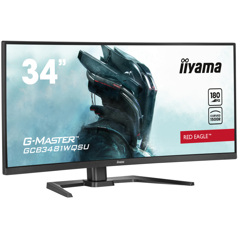 iiyama G-MASTER GCB3481WQSU-B1 écran plat de PC 86,4 cm (34") 3440 x 1440 pixels UltraWide Quad HD LCD Noir