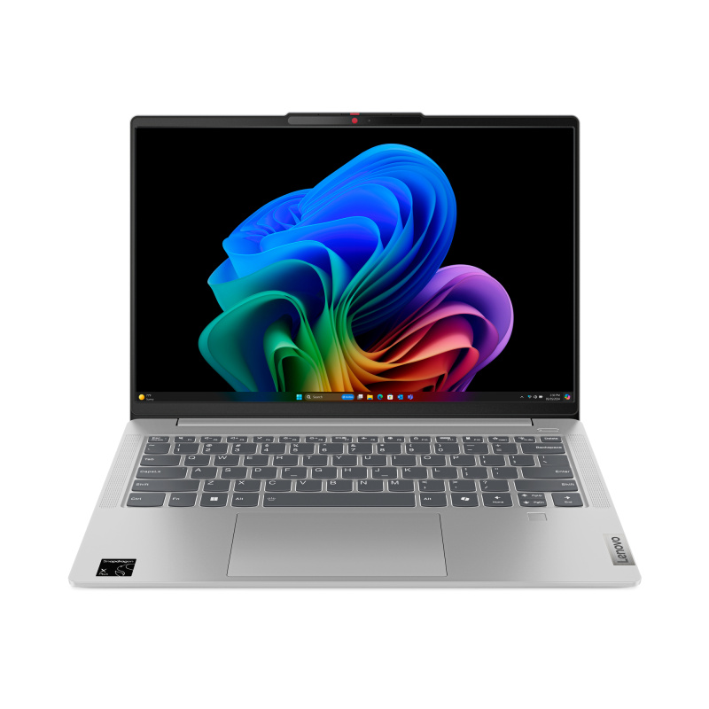 Lenovo IdeaPad Slim 5 14Q8X9 Copilot+ PC Qualcomm Snapdragon X1-26-100 Ordinateur portable 35,6 cm (14") WUXGA 32 Go LPDDR5x-SDRAM 512 Go SSD Wi-Fi 7 (802.11be) Windows 11 Home Français Gris